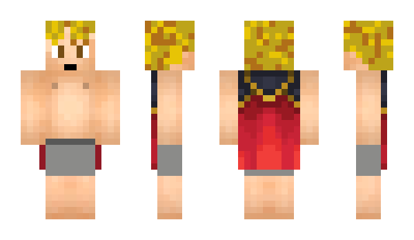 Minecraft skin CroissantDealer