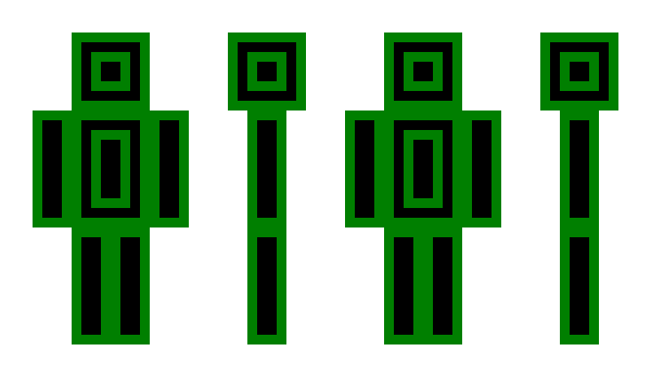 Minecraft skin Vectors_etc