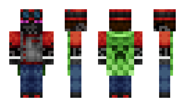 Minecraft skin ZKlack