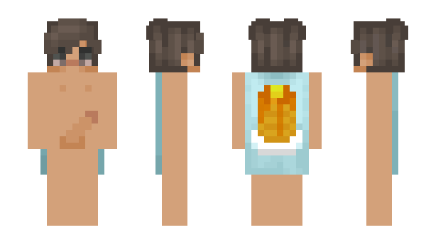 Minecraft скін по ніку MarkDeNaakteMan