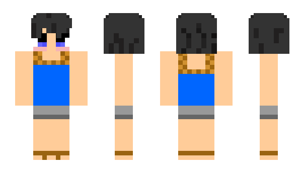Minecraft skin Fruny