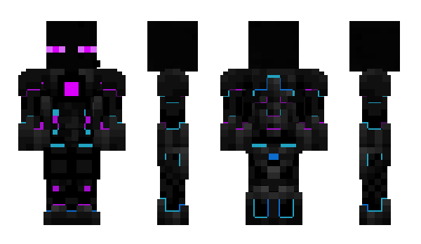 Minecraft skin Neon_E