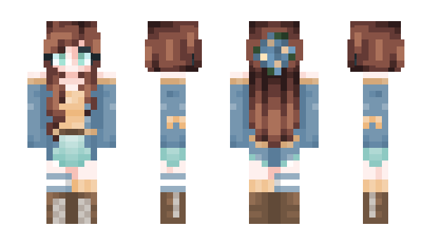 Minecraft скин по нику H0neybee_