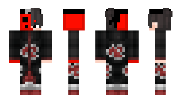 Minecraft скин по нику N0T_shinobi
