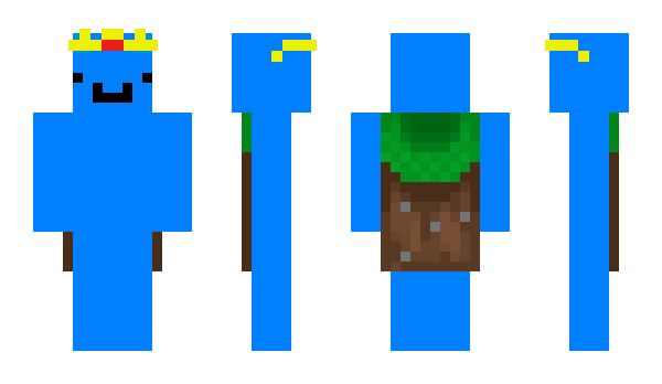 Minecraft скин по нику BlueWemmbu