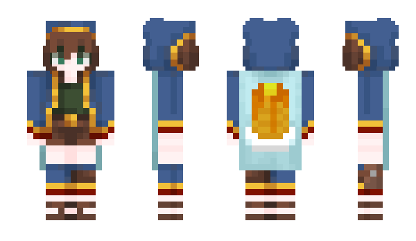 Minecraft skin MU_CJ