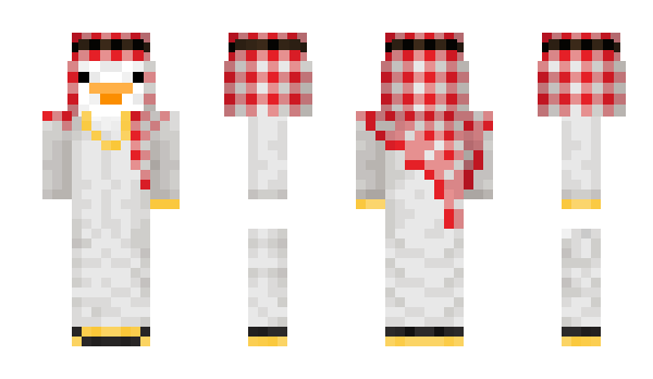 Minecraft skin Hamwd