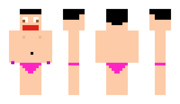 Minecraft skin Ayeitzabee