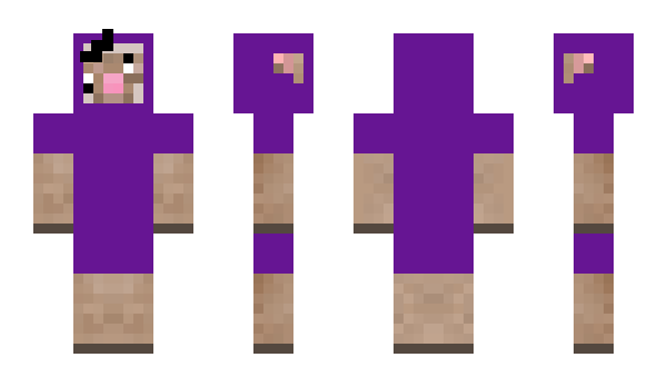 Minecraft skin PurpleShepYT