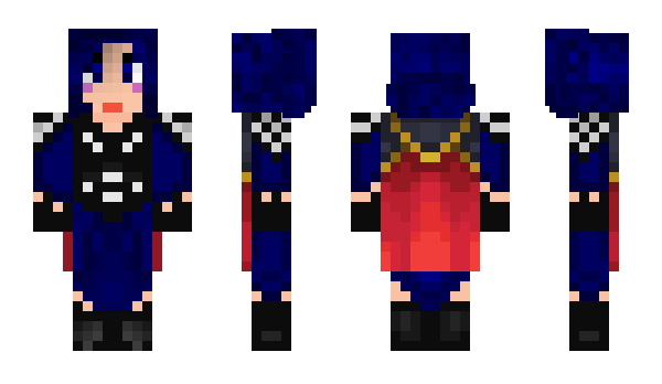 Minecraft skin Tsukihime