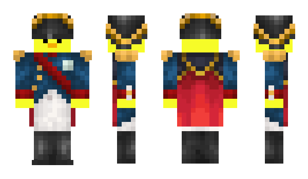 Minecraft skin LePoussinFR