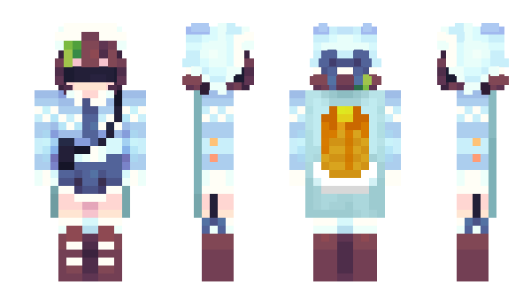 Minecraft skin Pupnu