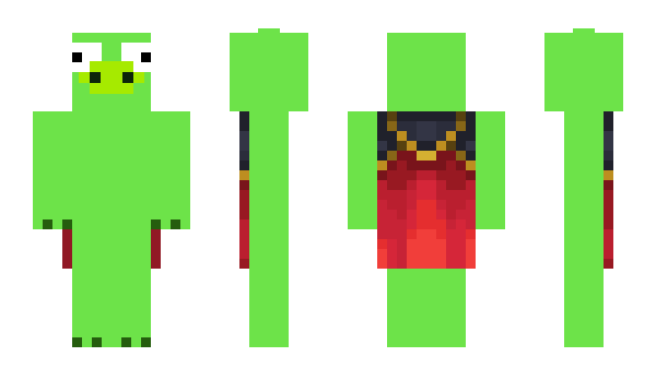 Minecraft skin ILOVEMYLEFTCLICK