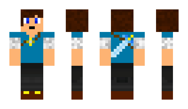 Minecraft skin Macbloc