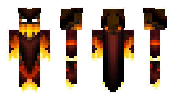 Minecraft skin 0nFire