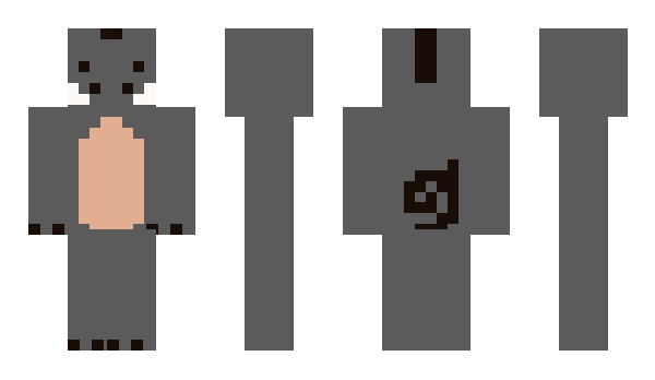 Minecraft skin Fjul