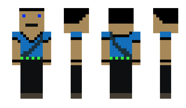 Minecraft skin Ash_G