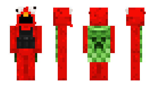 Minecraft skin Elmo_z_ulixy