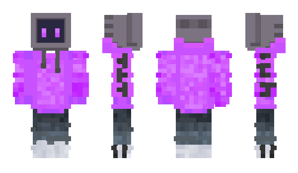 Minecraft skin poute