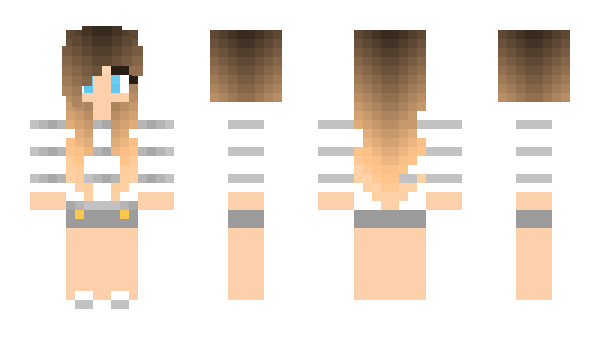 Minecraft skin xDiamondGirlx