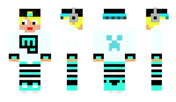 Minecraft скін по ніку KURORI