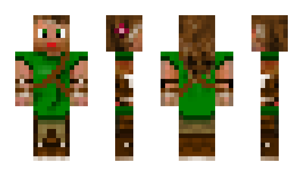 Minecraft skin Navani