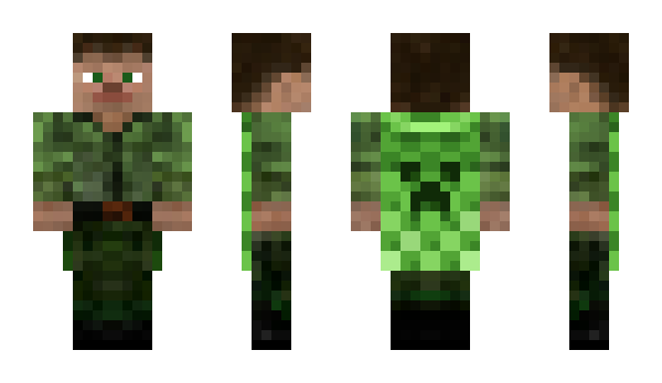 Minecraft skin DarkKrond