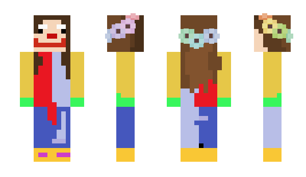 Minecraft skin Camarii