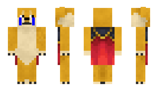 Minecraft skin ISwimInWater