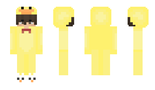 Minecraft skin RussiaDuck