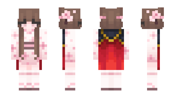 Minecraft skin dvmbkitten