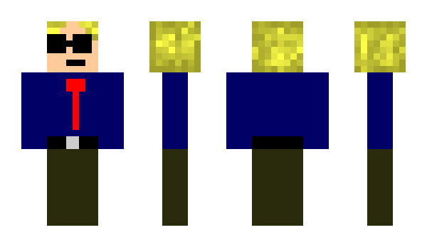 Minecraft skin JohnQuincy