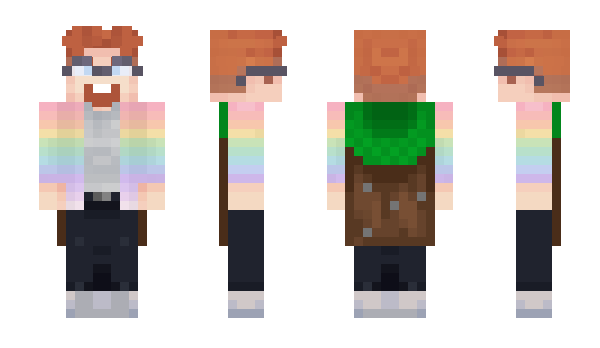 Minecraft скин по нику ColorfulJustin