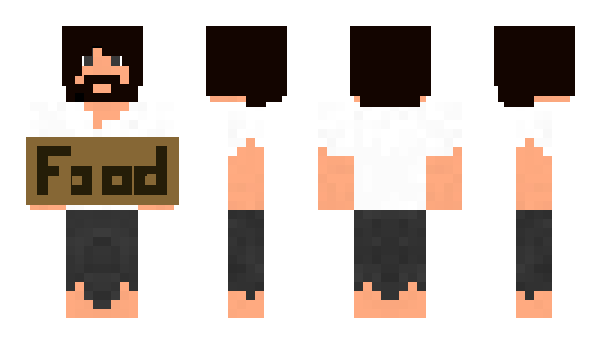 Minecraft skin 2third