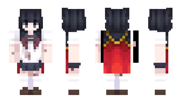 Minecraft skin carnography