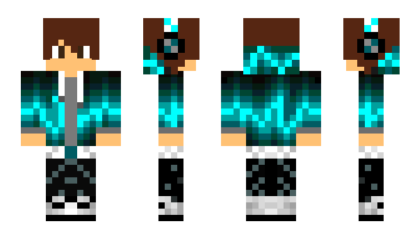 Minecraft skin BlizZ3d