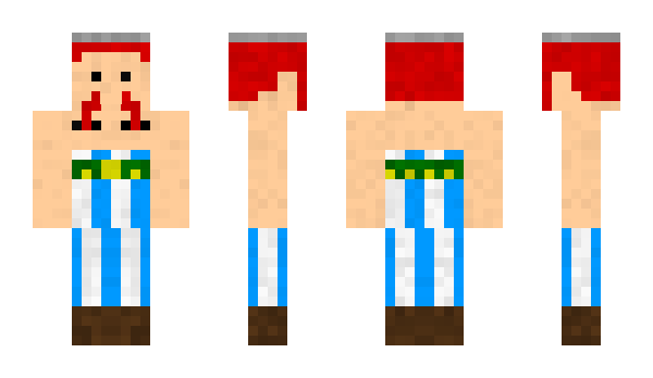 Minecraft skin Fishnet