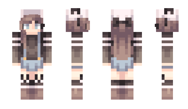 Minecraft skin LuxK1A