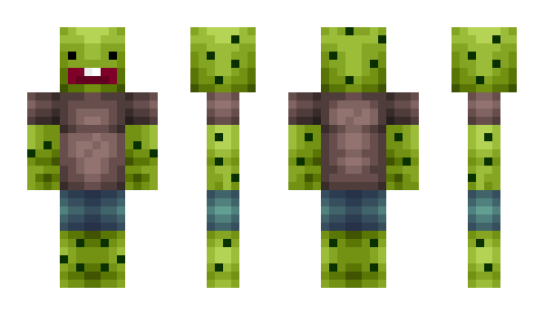 Minecraft skin greensimon