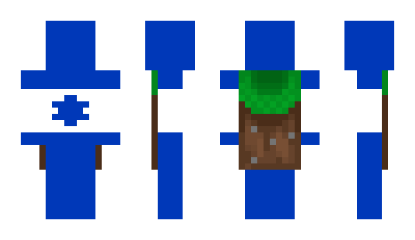 Minecraft skin EvilNetanyahu