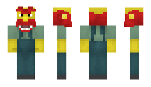 Minecraft skin lukrafted