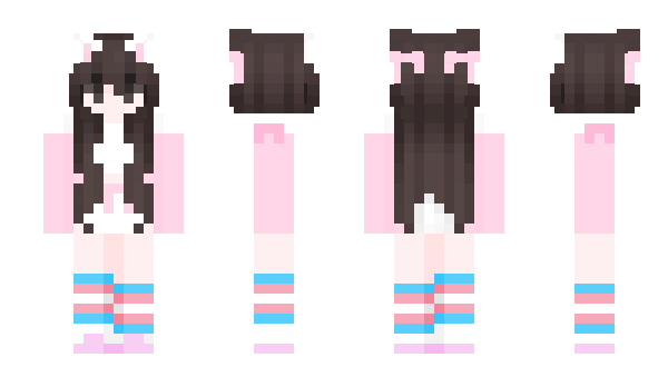 Minecraft skin LuluTheCatgirl_