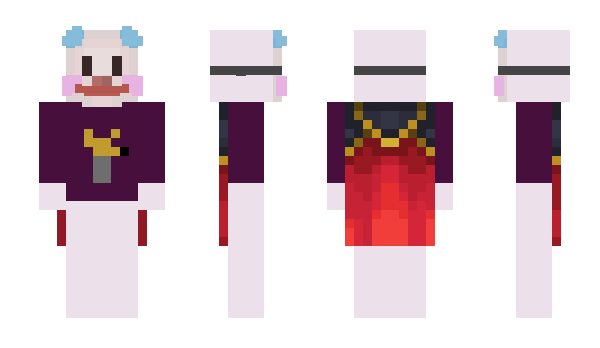 Minecraft skin Chowcy