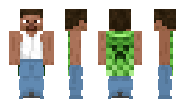 Minecraft skin BENWESK