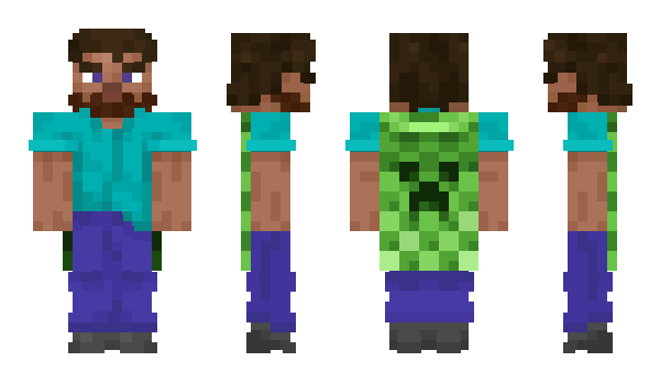 Minecraft скін по ніку Tixarf