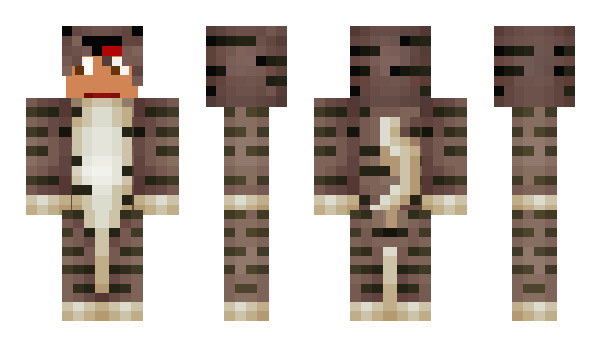 Minecraft skin Motorrad