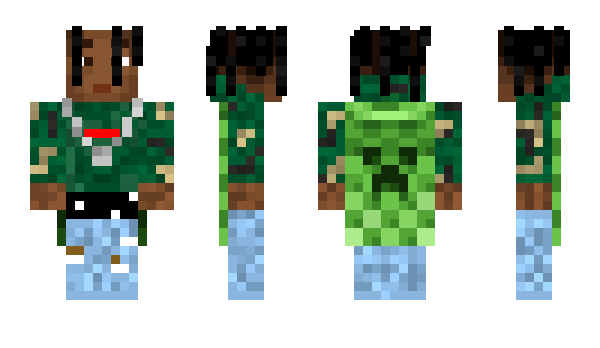 Minecraft skin Kartofo