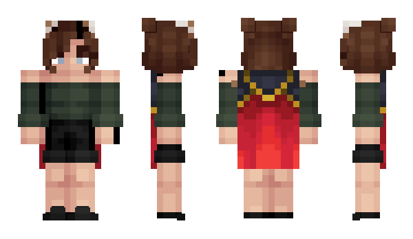 Minecraft skin KottonTailKali