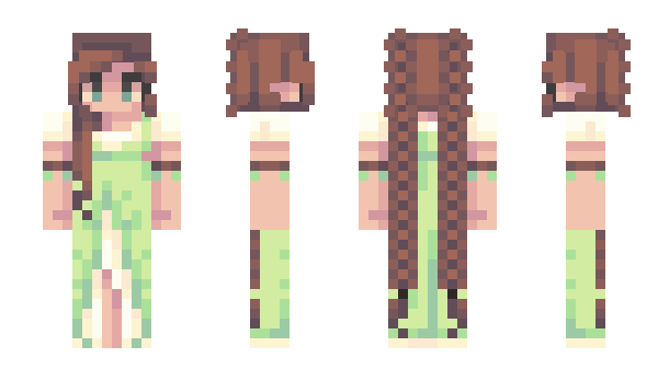 Minecraft skin Juanna