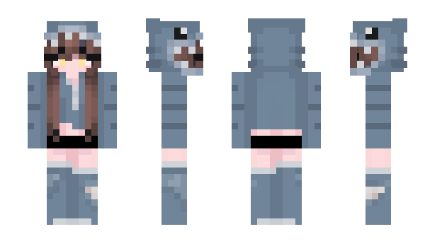 Minecraft skin Ninon_ptlln